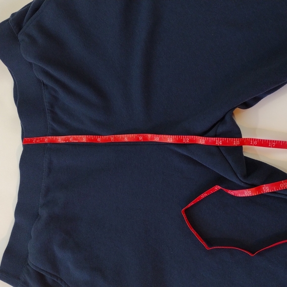 New Time and Tru Dark Blue XL Mens Fleece Cinch Sweatpants XL 16-18 - Picture 6 of 7